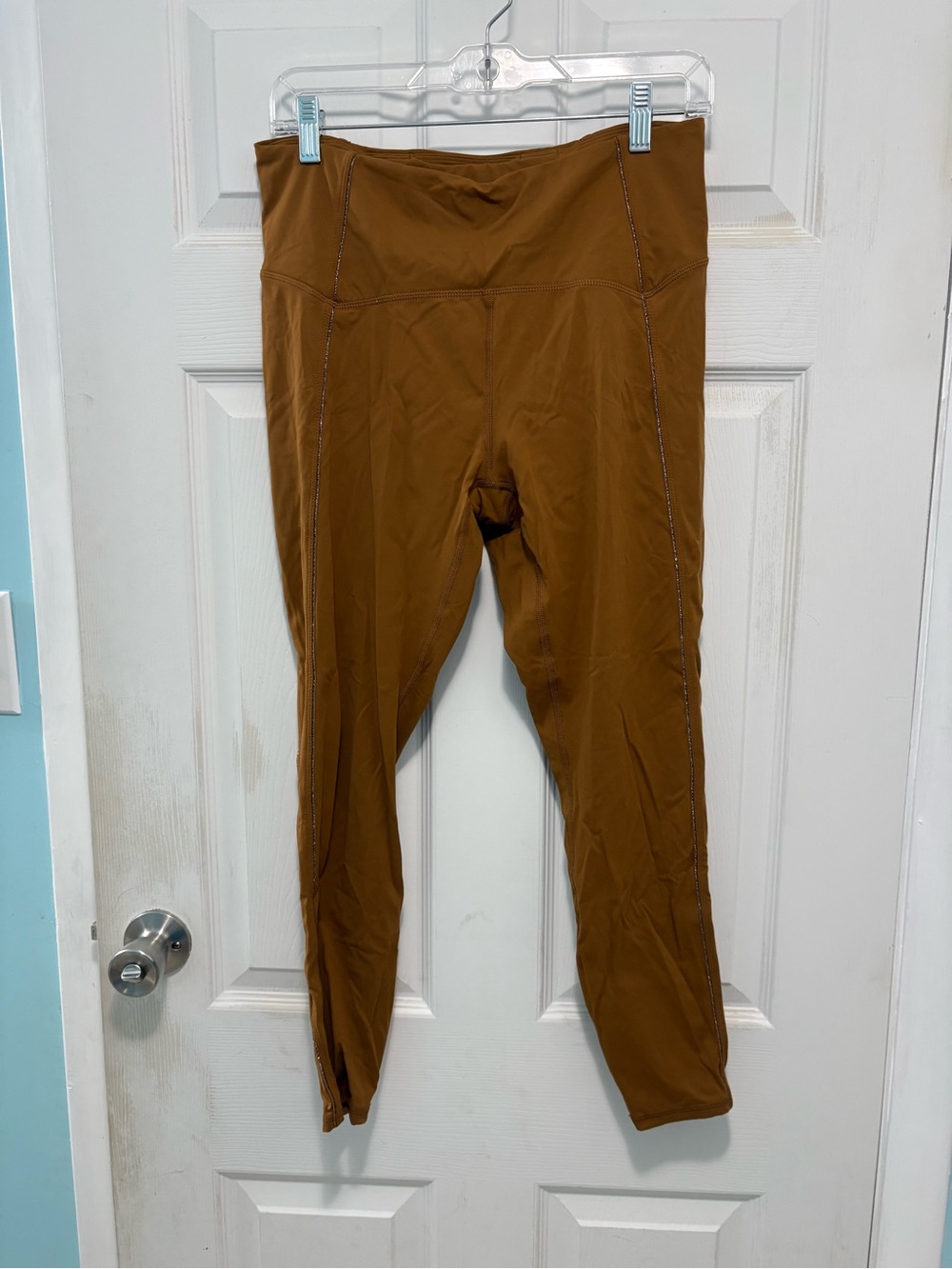 JoyLab High-Waist Leggings in Brown